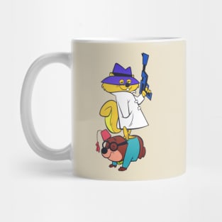 Secret Squirrel And Moroccan Mole cartoon retro Mug